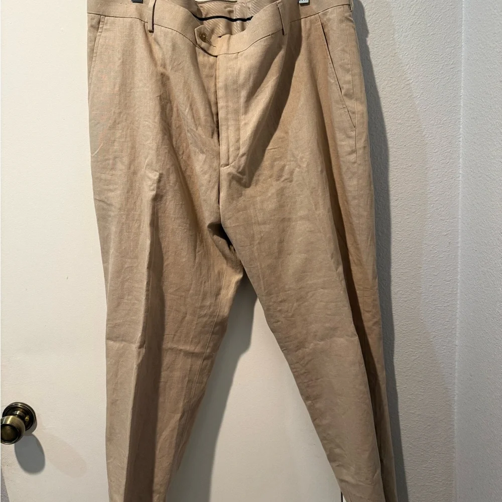 Stafford Men's Khaki Chinos Slim Fit